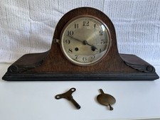 Wooden mantel clock for sale  ROMFORD