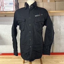 Camisa masculina Scent Shield L preta reconhecimento botão tático ripstop trabalho ao ar livre comprar usado  Enviando para Brazil