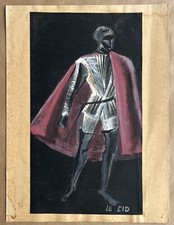 Dessin original gouache d'occasion  Paris II