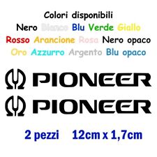 Adesivo pioneer vinile usato  Acerra