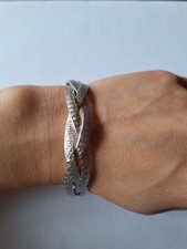 Vintage silberarmband stränge gebraucht kaufen  Glattbach