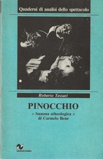 Pinocchio. carmelo bene usato  Roma