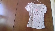 M. Fasis Cute Teens Cherry Top Tamanho Pequeno Curto Slv Elástico Acabamento de Renda Decote comprar usado M. Fasis Cute Teens Cherry Top Tamanho Pequeno Curto Slv Elástico Acabamento de Renda Decote comprar usado  Enviando para Brazil