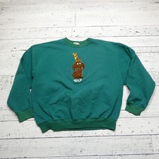 Sudadera De Colección Dr Seuss Talla XL El Grinch Quien Robó Navidad Max Dog 1994 segunda mano  Embacar hacia Mexico