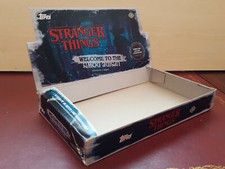 Usado, Cartões colecionáveis Stranger Things - Topps caixa de exibição balcão de loja vazia comprar usado  Enviando para Brazil
