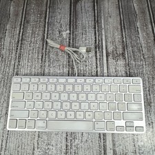Teclado USB genuíno Apple A1242 com fio branco prata para iMac Mac Mini Mac testado comprar usado Teclado USB genuíno Apple A1242 com fio branco prata para iMac Mac Mini Mac testado comprar usado  Enviando para Brazil