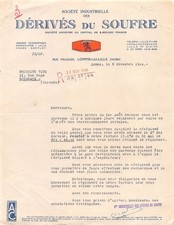 Invoice 1944 derives d'occasion  Expédié en Belgium
