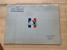 Planche originale uniformes d'occasion  Avignon