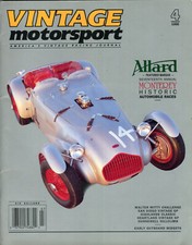 Używany, Vintage Motorsport July/August 1990 Allard San Diego GP Midgets Hunnewell na sprzedaż  Wysyłka do Poland