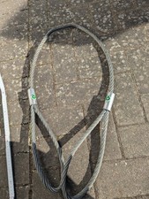 Stahlseil öse 155cm gebraucht kaufen  Lauenbrück