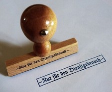 Stempel wehrmacht nfd gebraucht kaufen  Hirschberg