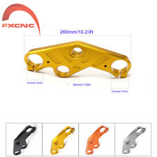 Braçadeira superior dianteira tripla abaixamento de árvore para Yamaha YZF R3/R25 2014-2015 2016, usado comprar usado  Enviando para Brazil
