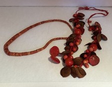 Schmuckset rot hrringe gebraucht kaufen  Deutschland