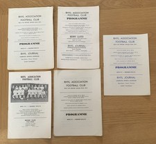 Rhyl football programmes for sale  LOUGHTON