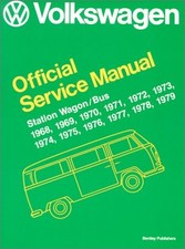 VOLKSWAGEN STATION WAGON/BUS: OFFICIAL SERVICE MANUAL TYPE By Volkswagen Of, usado comprar usado  Enviando para Brazil