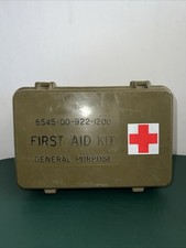 Kit de primeros auxilios de uso general militar, 6 artículos de primeros auxilios en estuche rígido segunda mano  Embacar hacia Mexico