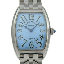 Relógios FRANCK MULLER Tonookabex 1752QZ mostrador azul aço inoxidável quartzo um... comprar usado  Enviando para Brazil