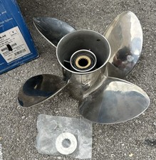 Hélice Yamaha 150-300 HP destro SS 14-1/8x19 Titan 4 solas 3553-141-19 comprar usado  Enviando para Brazil