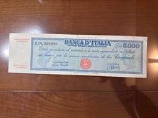 Repubblica lire 5000 usato  Rivoli