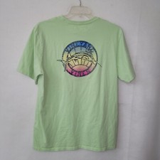 Camisa Vineyard Vines Adulto L Verde Marlin Peixe Gráfico Praia Náutica Costeira comprar usado  Enviando para Brazil