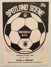 Rochdale leyton orient for sale  CROWBOROUGH