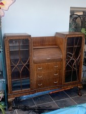 Vintage brown wooden for sale  BURNLEY