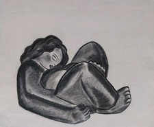 Joli dessin fusain d'occasion  Strasbourg-