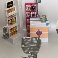 Barbie supermarket playset for sale  LUTTERWORTH