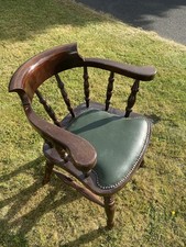 Solid dining chair for sale  BOLTON