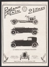 Publicité 1924 automobile d'occasion  Grasse