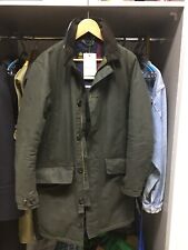Barbour Mac Wax kurtka parka płaszcz męski z woskowanej bawełny r.S, używany na sprzedaż  PL