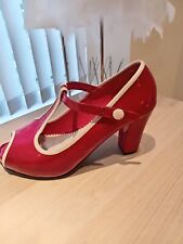 Red shoes size for sale  BRADFORD