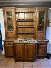 Solid oak kitchen for sale  FLINT