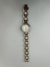 🔺RELÓGIO DE QUARTZO FEMININO FEMININO FEMININO DE DOIS TONS – BATERIA NOVA – FUNCIONA MUITO BEM! comprar usado  Enviando para Brazil