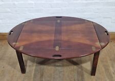 Mahogany folding coffee for sale  BLYTH