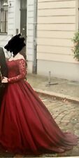 Kinalik rot abendkleid gebraucht kaufen  Berlin