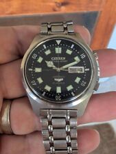 Vintage 69 Citizen Seven Star 100M Relógio de Mergulhador JDM, Para Água, Compressor comprar usado  Enviando para Brazil