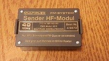 Multiplex 40mhz transmitter for sale  STOKE-ON-TRENT