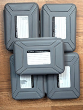 5x Orico 3,5” HDD disco rígido cinza resistente antiestático/caixa de proteção contra choque comprar usado  Enviando para Brazil