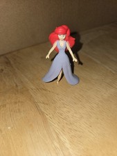 ARIEL Disney Little Mermaid Vestido Roxo Brinquedo de PVC Figura Playset 2 1/2" FIGURA!, usado comprar usado  Enviando para Brazil