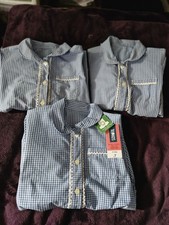 3xgirls gingham blue for sale  FAREHAM