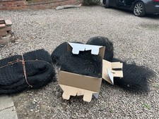 Black nylon netting for sale  KIDDERMINSTER