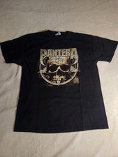 Camiseta masculina grande vintage Y2K Pantera Cowboys From Hell Band Rock Metal Tour, usado comprar usado  Enviando para Brazil