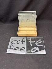 coasters frosted glass for sale  Hampton