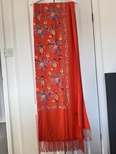 Women embroidered shawl for sale  SOUTHAMPTON