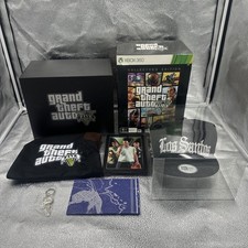 Grand Theft Auto V Collector’s Edition Xbox 360 + Chapéu New Era + Bolsa de Dinheiro GTA 5 comprar usado  Enviando para Brazil
