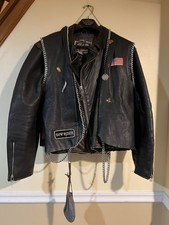 Vintage avirex brown d'occasion  Expédié en Belgium