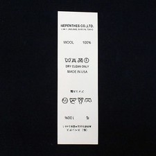 3000 PÇS ETIQUETAS DE NOME PERSONALIZADAS, ETIQUETAS DE NOME, Seu Próprio Texto e Logotipo em Nylon Branco comprar usado  Enviando para Brazil
