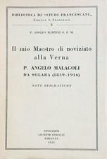Usado, Mi Maestro De Noviciado En La Verna P. Angelo Malagoli Martini, Adolfo 1953 comprar usado  Enviando para Brazil