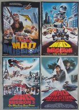 Juego de 4 pósters originales de películas MAD MISSION Parte I, II, III y IV segunda mano  Embacar hacia Argentina